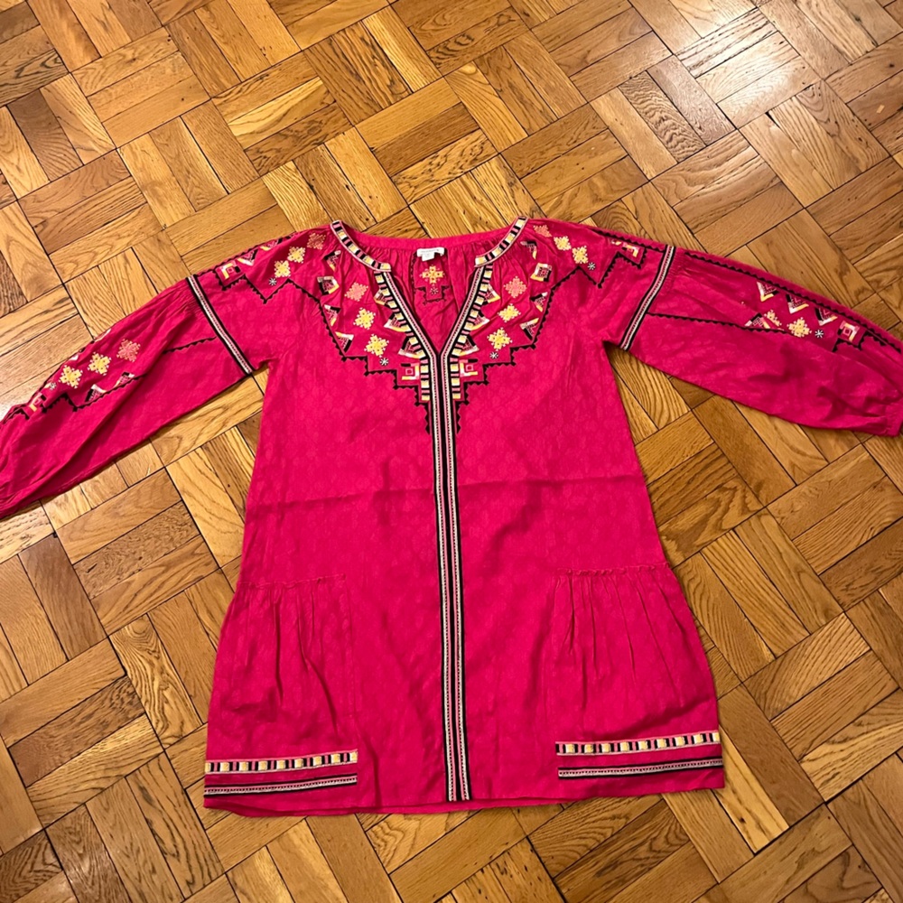 Pink Beach Coverup Dress